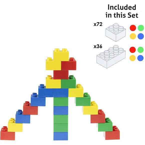 Best Blocks | Toys | Best Blocks 8 Piece Big Block Set Classic Colors ...